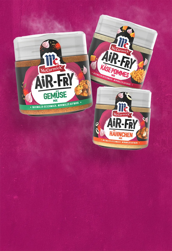 Knusprige Air Fryer Köstlichkeiten-Gewürze & Rezeptevon McCormick