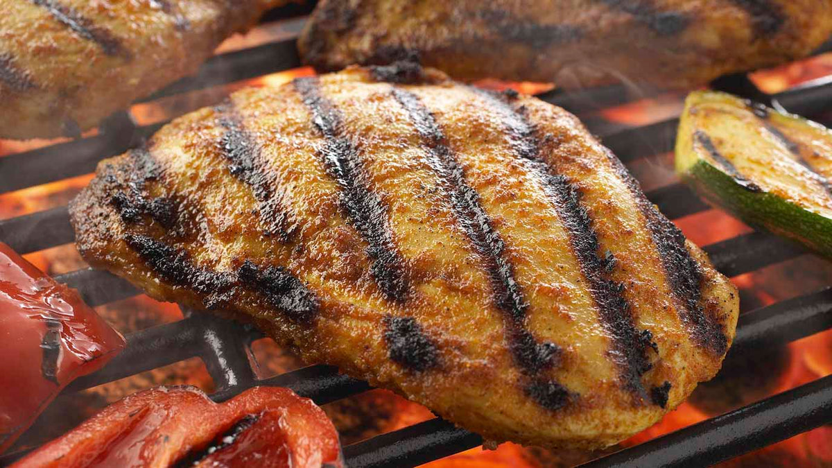 Curry-Hähnchen vom Grill
