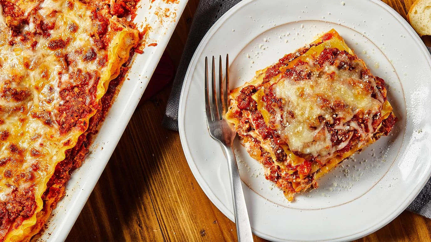 Hausgemachte Lasagne