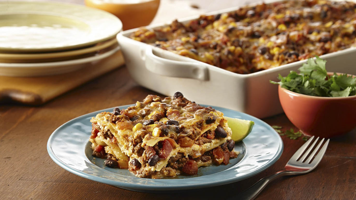 Mexikanische Lasagne