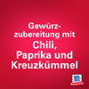 McCormick GewA?rzzubereitung mit Chili, Paprika und KreuzkA?mmel.