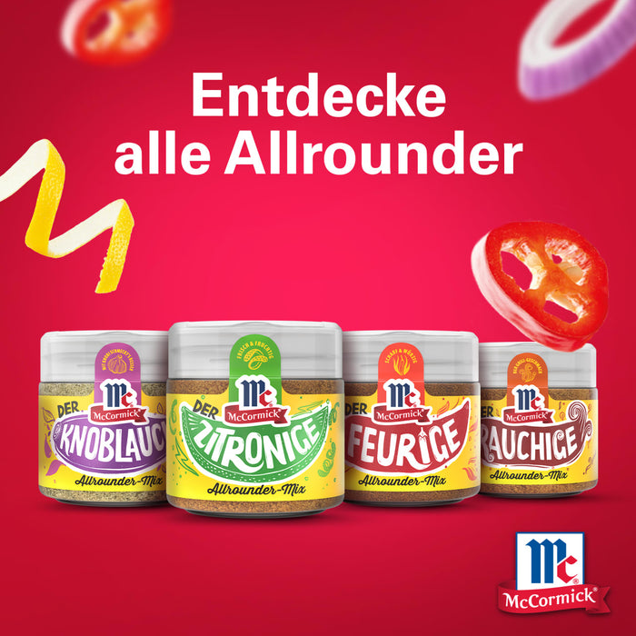 McCormick GewA?rze werden mit dem Text Entdecke alle Allrounder angezeigt.