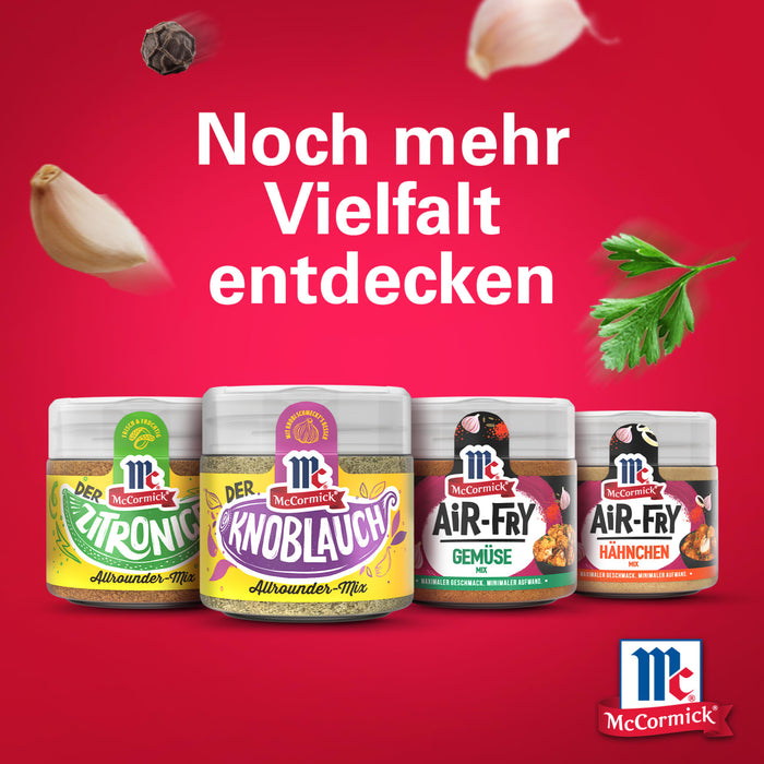 McCormick GewA?rze werden mit dem Text Noch mehr Vielfalt entdecken angezeigt.