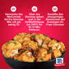 McCormick Air Fryer GemA?semix Rezeptanleitung wird A?ber einer SchA?ssel mit goldbraunem Blumenkohl angezeigt.
