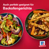McCormick GewA?rz ist perfekt fA?r Ofengerichte, wie das Bild mit buntem gerA?stetem GemA?se zeigt.